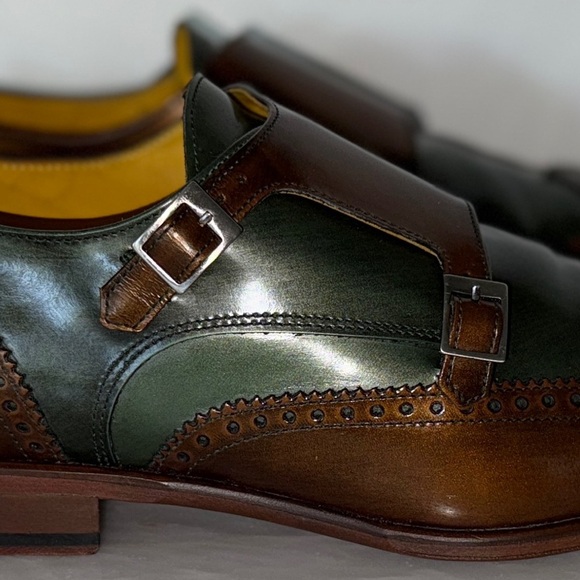 Undandy “48 Rep Butler” Double Monk Strap Shoes – Men’s Size 11 / EU 44 - Picture 14 of 16